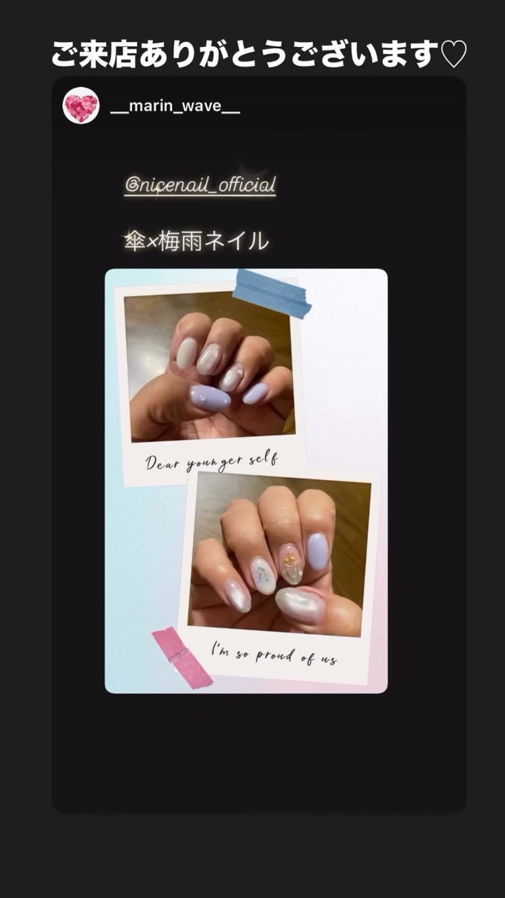 NICENAILのお客様施術 お客様ネイル③