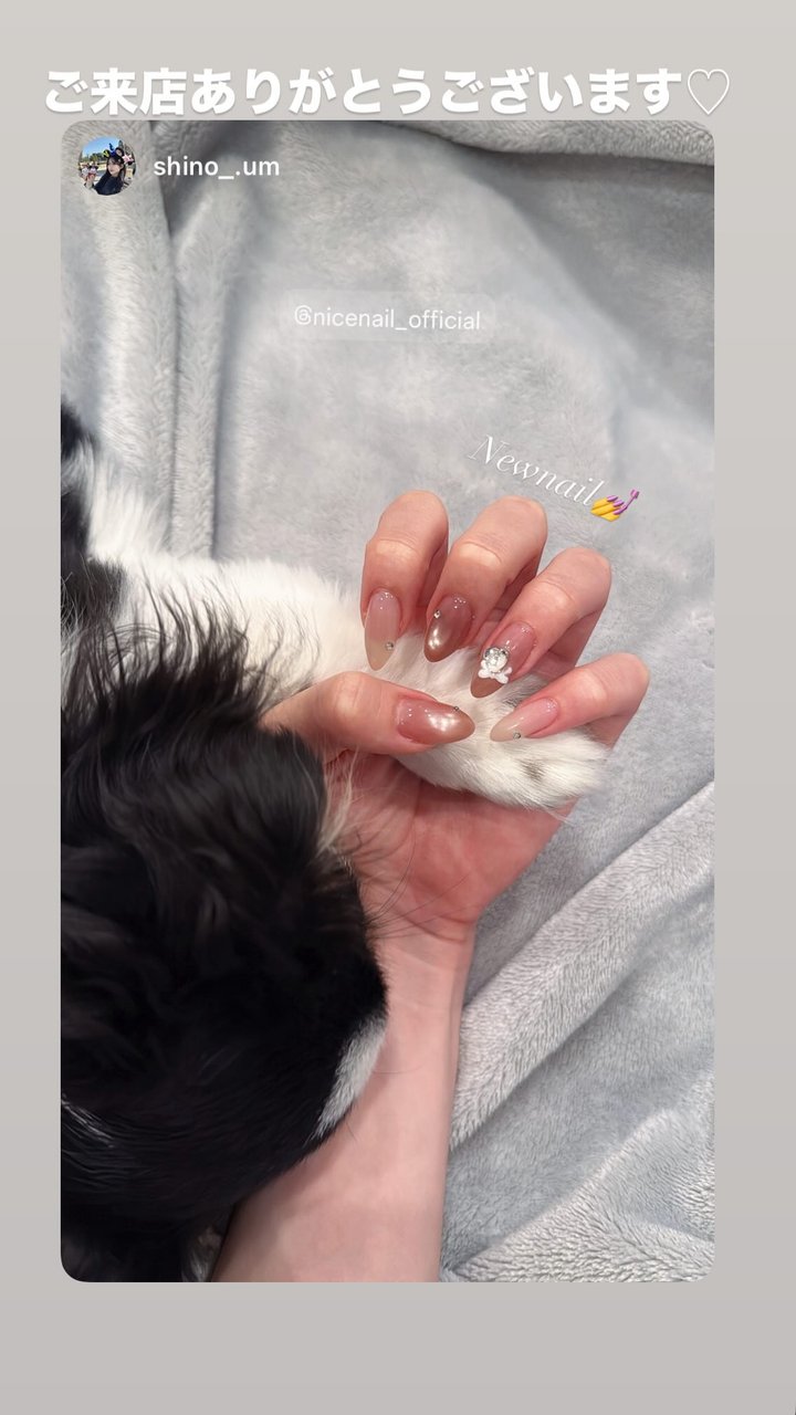 NICENAILのお客様施術 お客様ネイル④