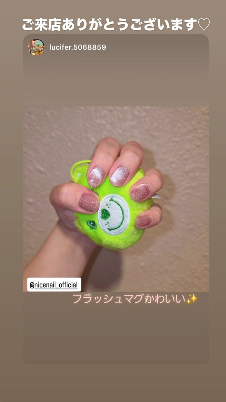 NICENAILのお客様施術 お客様ネイル①
