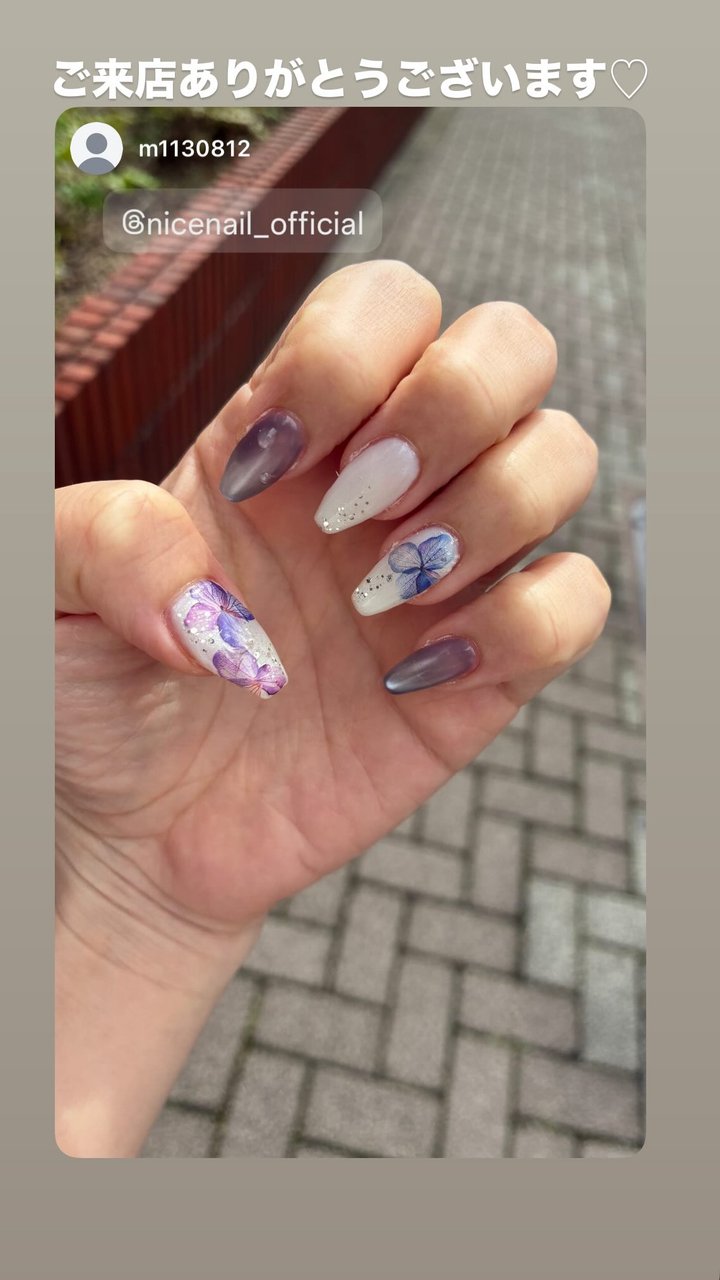 NICENAILのお客様施術 お客様ネイル③