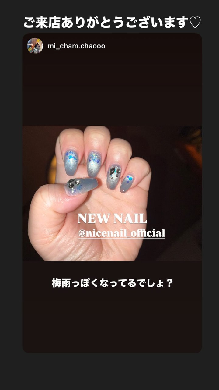 NICENAILのお客様施術 お客様ネイル④