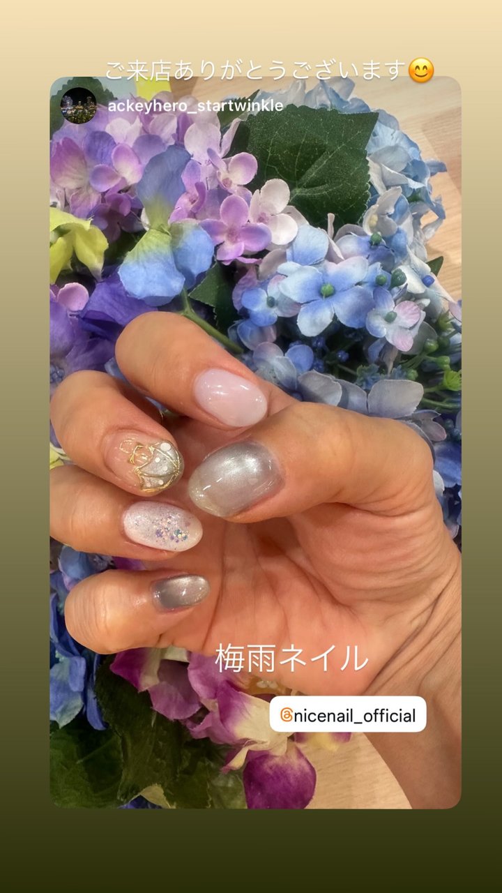 NICENAILのお客様施術 お客様ネイル①