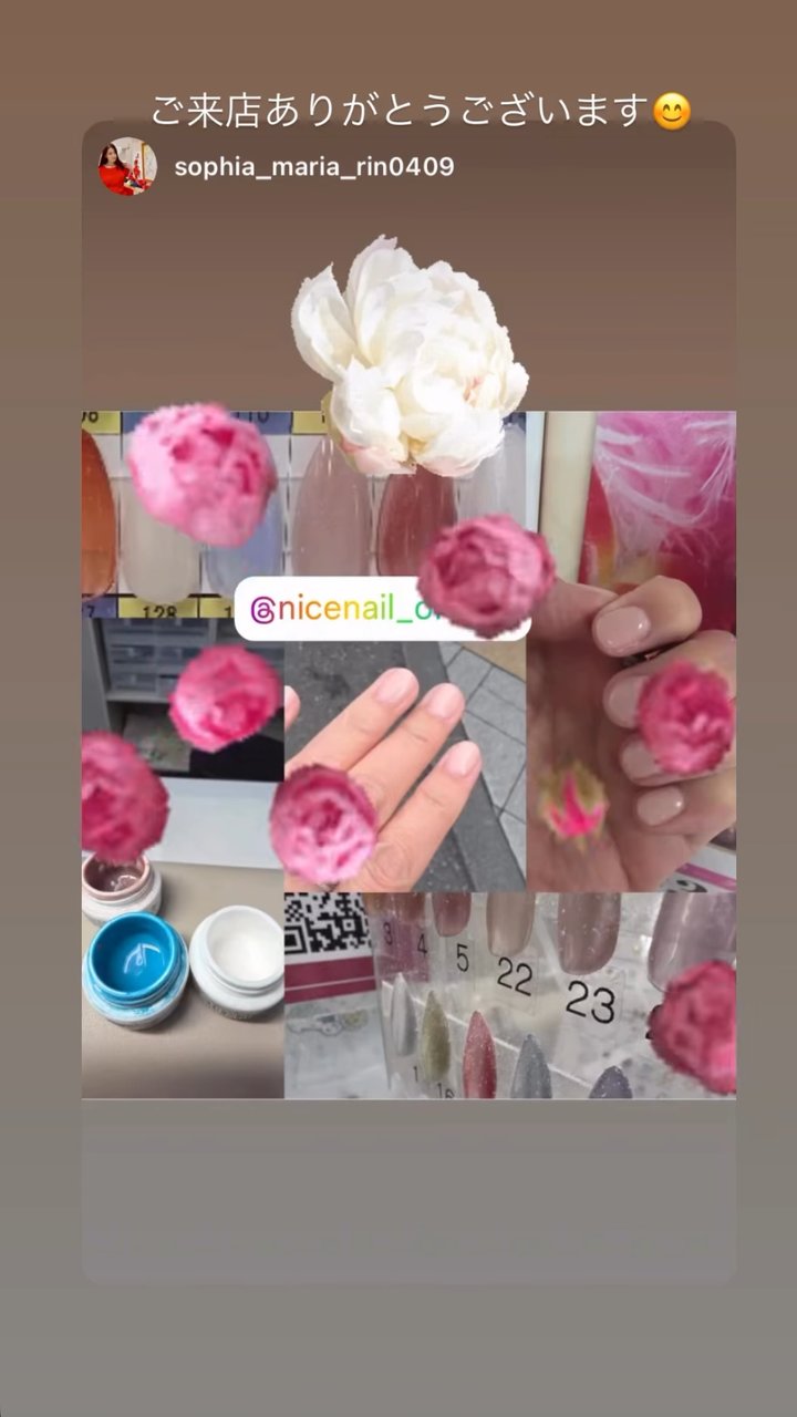 NICENAILのお客様施術 お客様ネイル⑤