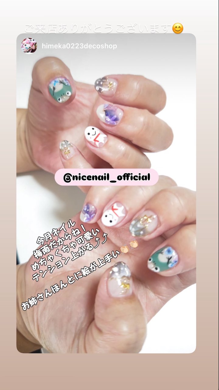 NICENAILのお客様施術 お客様ネイル③