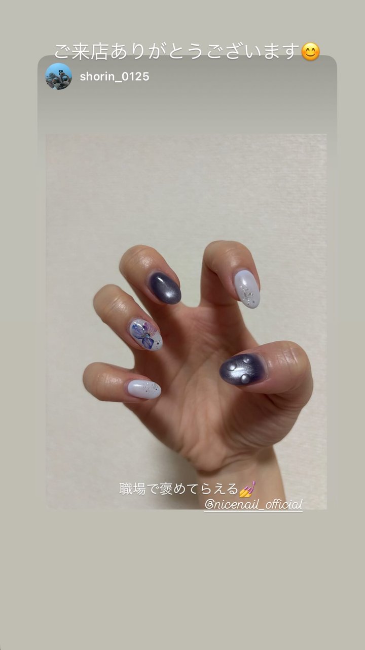 NICENAILのお客様施術 お客様ネイル⑤