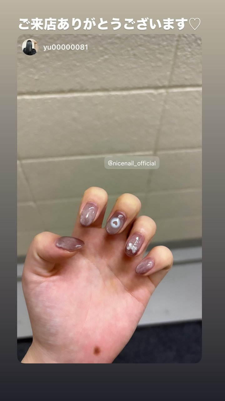 NICENAILのお客様施術 お客様ネイル⑤