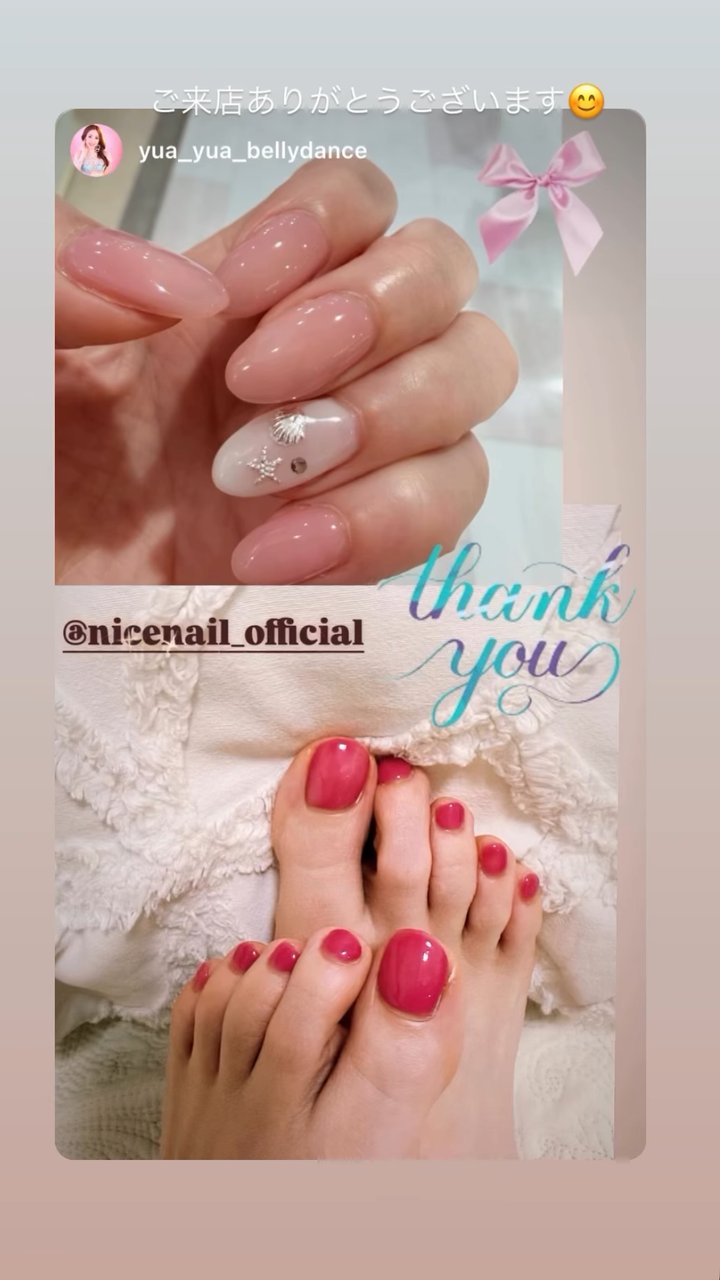 NICENAILのお客様施術 お客様ネイル⑤