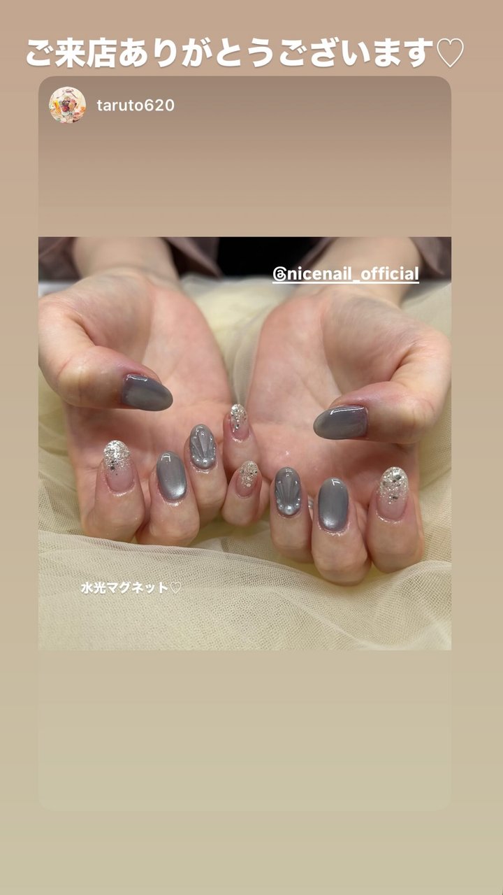 NICENAILのお客様施術 お客様ネイル②