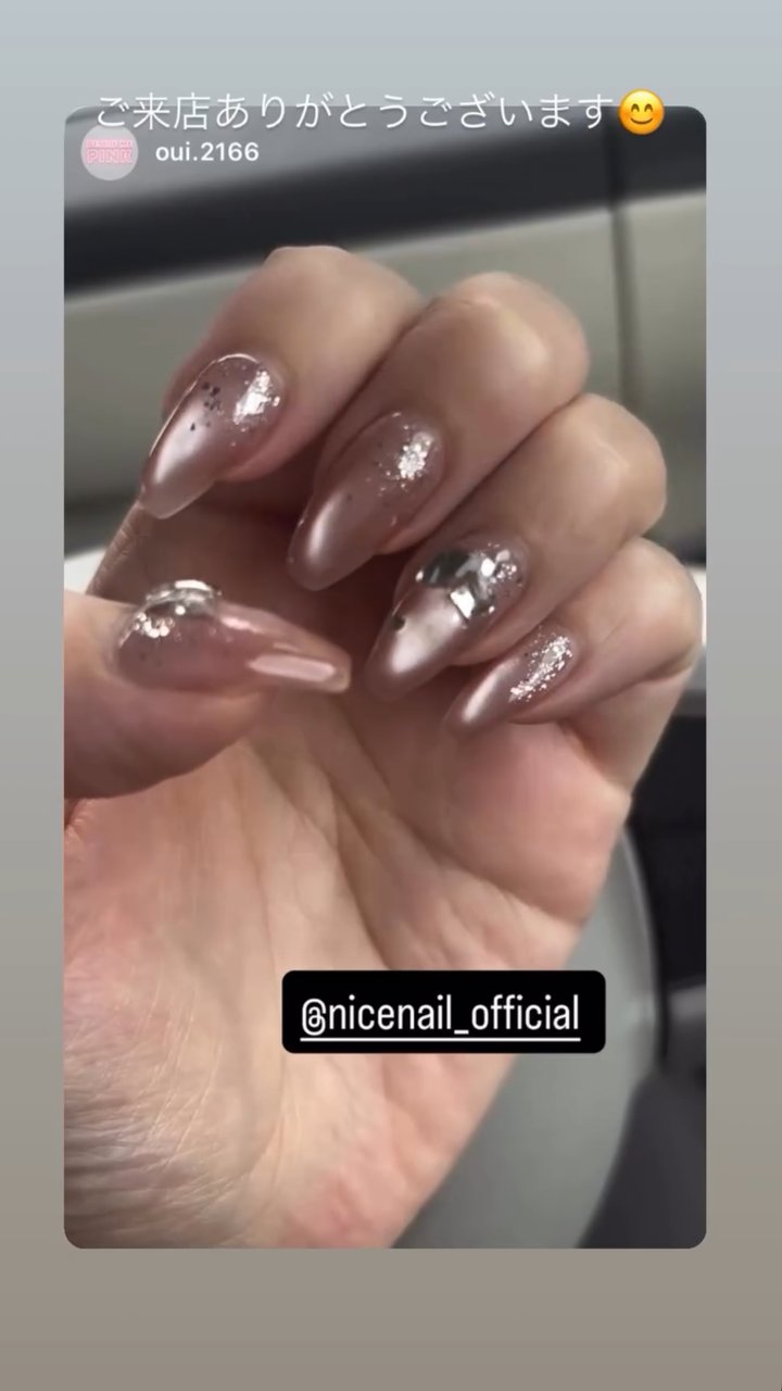 NICENAILのお客様施術 お客様ネイル④