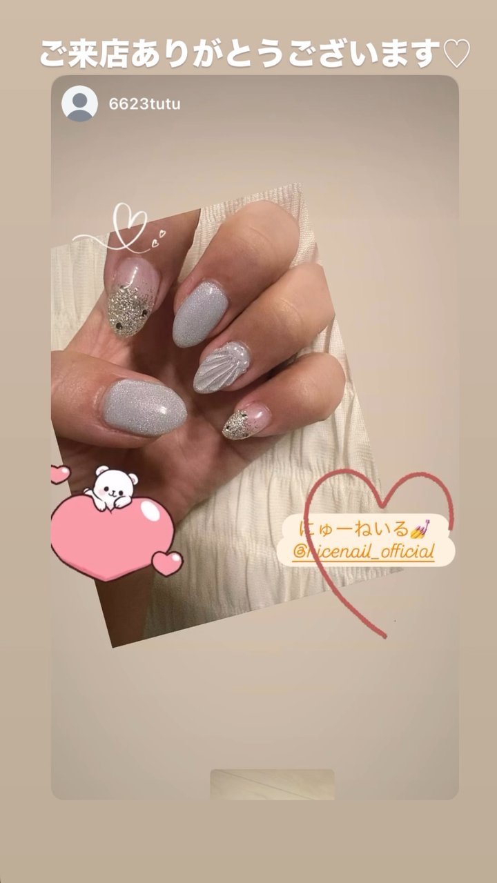 NICENAILのお客様施術 お客様ネイル③