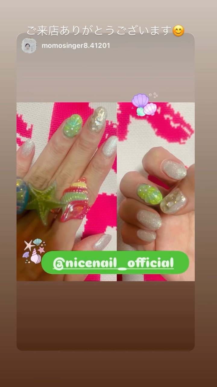 NICENAILのお客様施術 お客様ネイル⑤