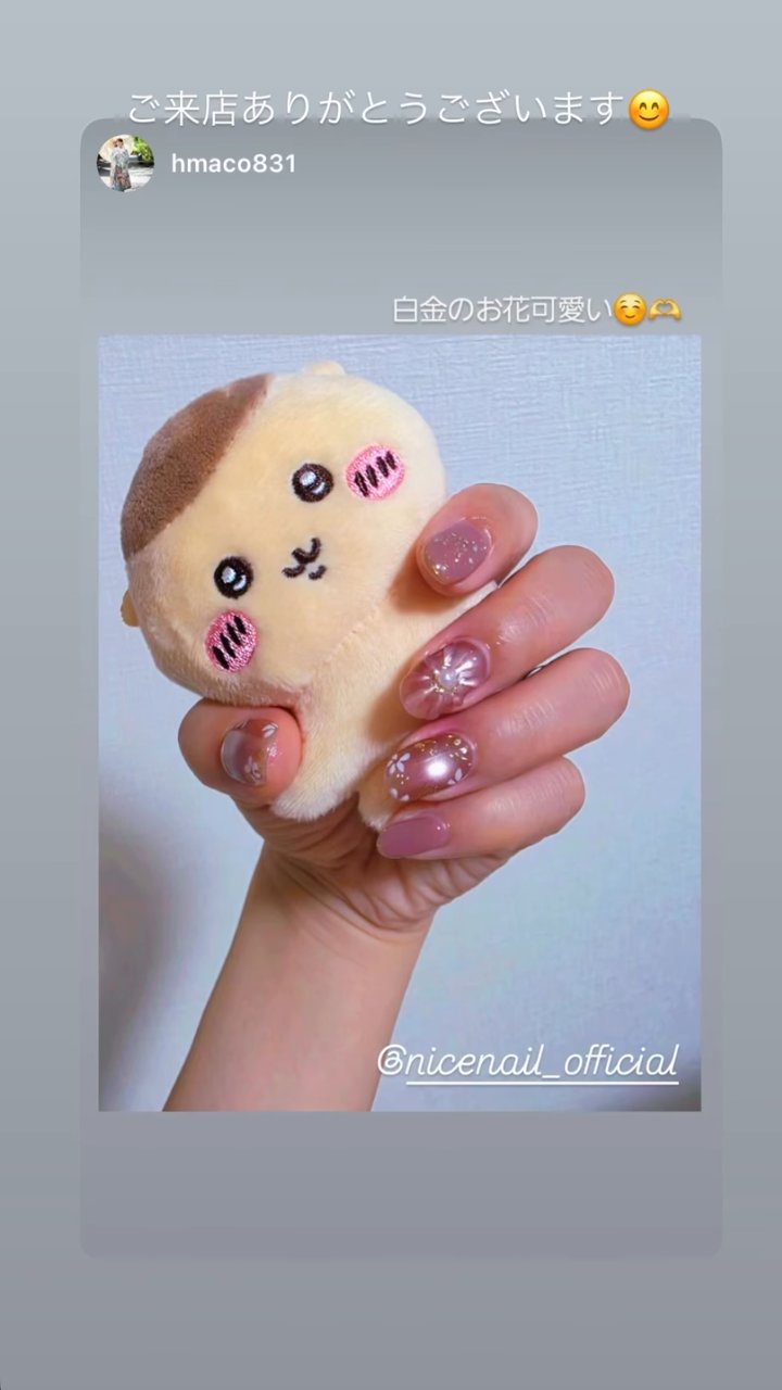 NICENAILのお客様施術 お客様ネイル④