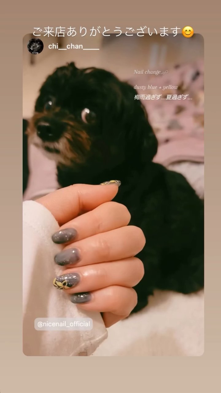 NICENAILのお客様施術 お客様ネイル②
