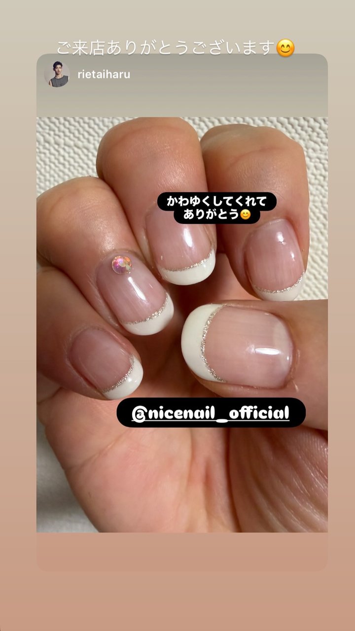 NICENAILのお客様施術 お客様ネイル②