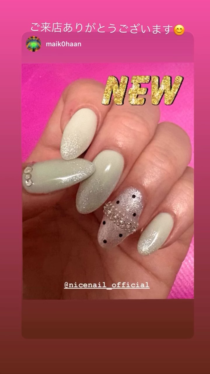 NICENAILのお客様施術 お客様ネイル④