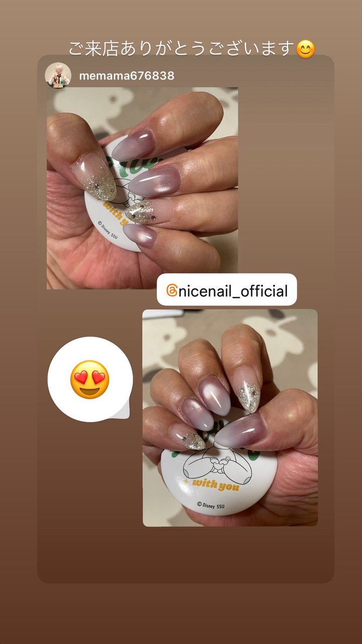 NICENAILのお客様施術 お客様ネイル④
