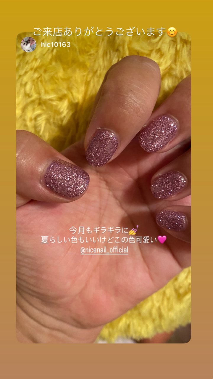 NICENAILのお客様施術 お客様ネイル④