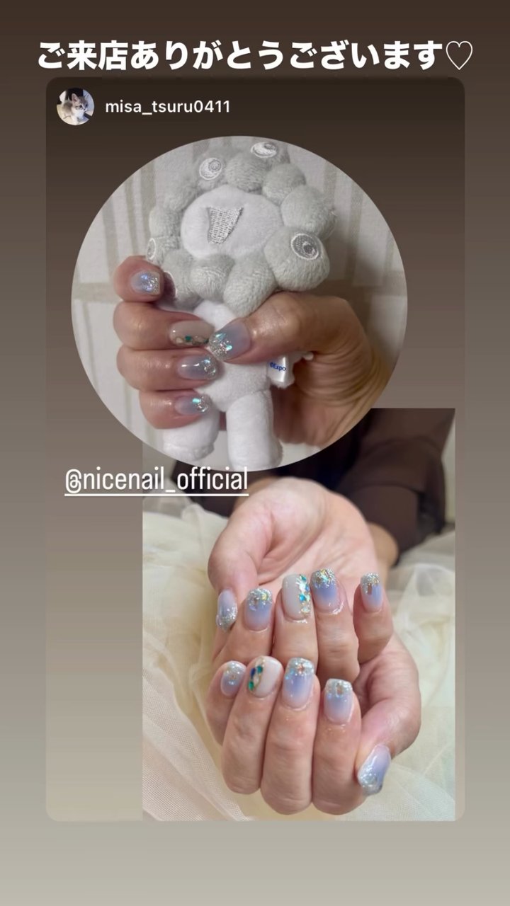 NICENAILのお客様施術 お客様ネイル⑤