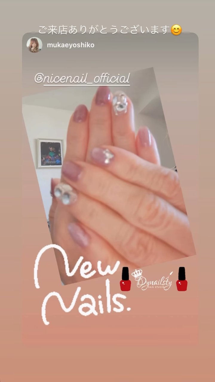 NICENAILのお客様施術 お客様ネイル③