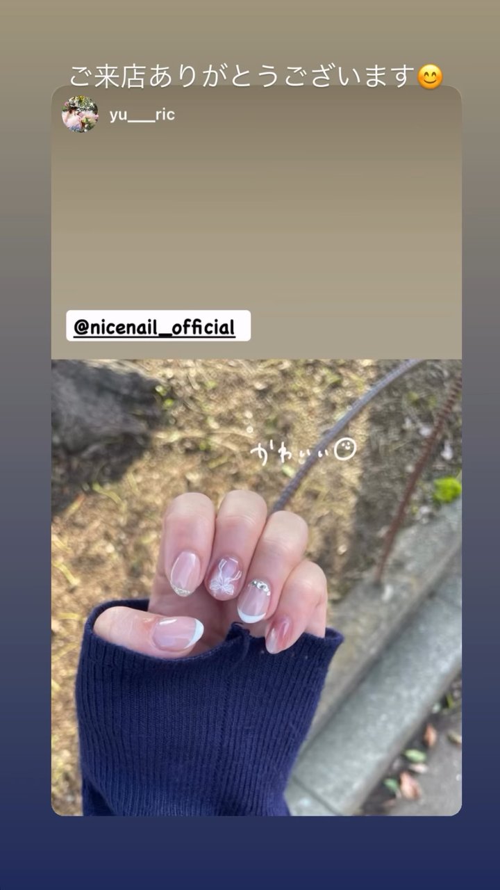 NICENAILのお客様施術 お客様ネイル⑤