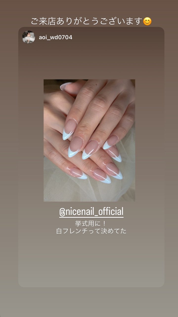 NICENAILのお客様施術 お客様ネイル③