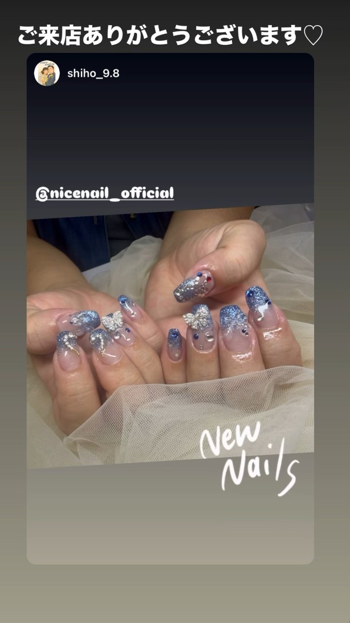 NICENAILのお客様施術 お客様ネイル⑤