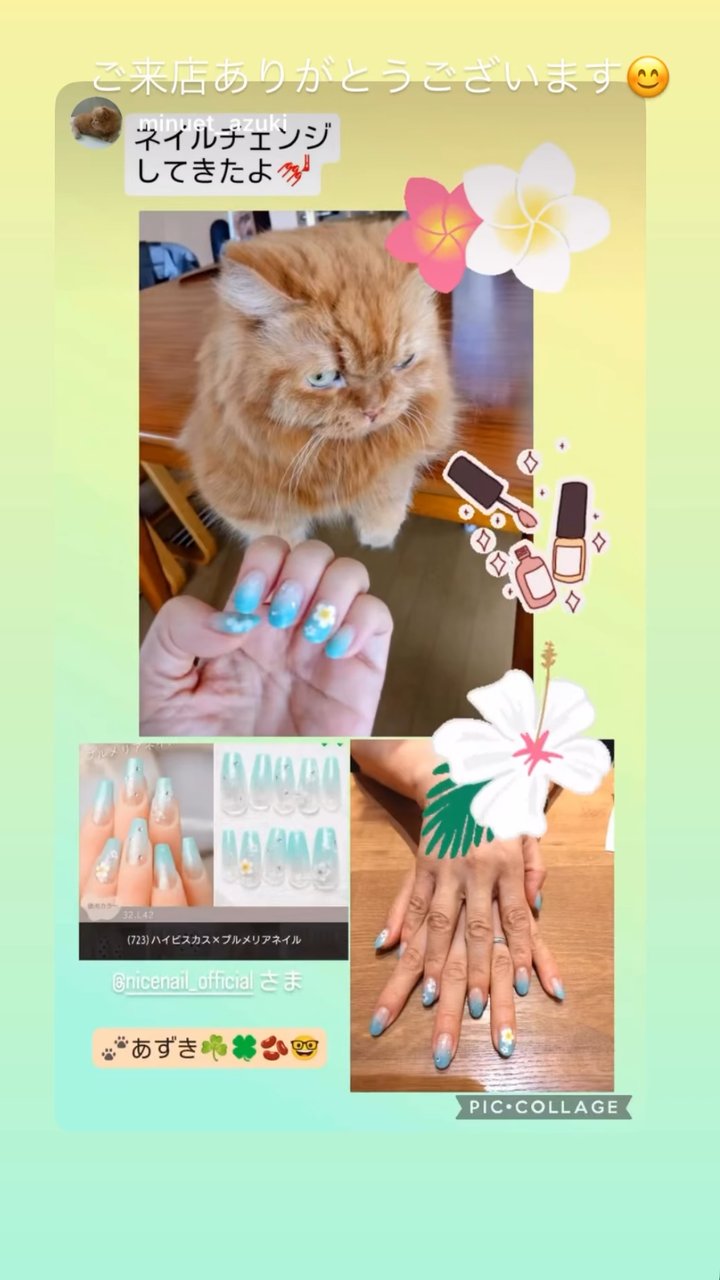 NICENAILのお客様施術 お客様ネイル④