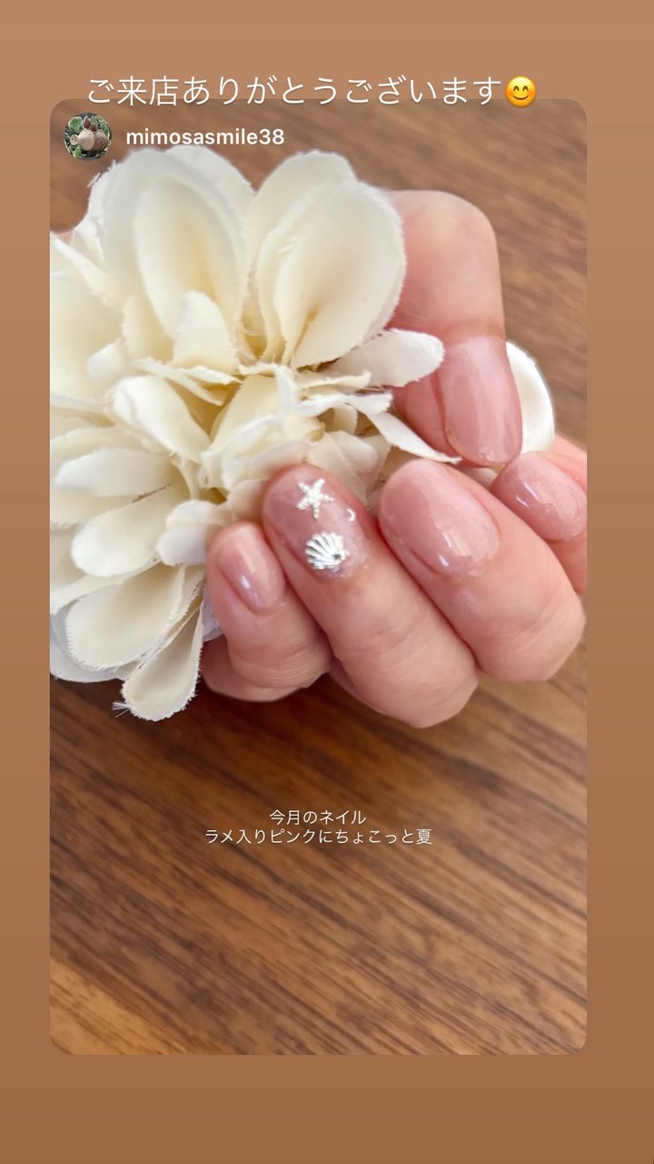 NICENAILのお客様施術 お客様ネイル⑤