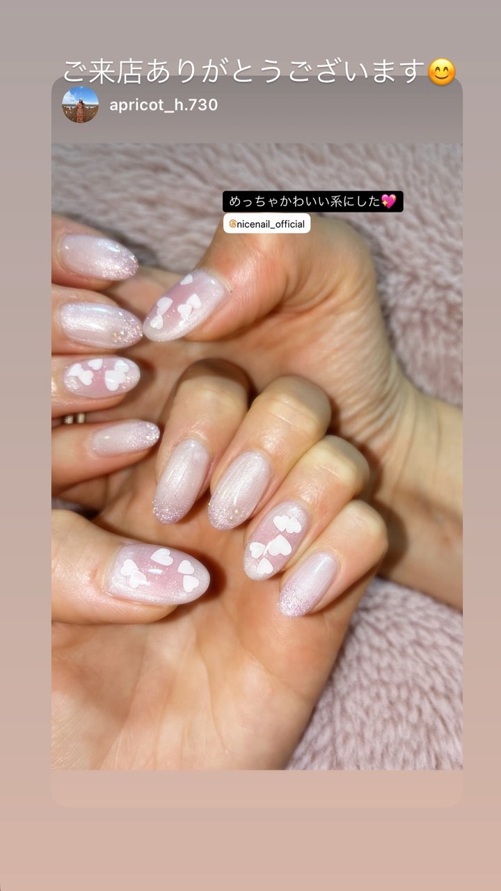 NICENAILのお客様施術 お客様ネイル②