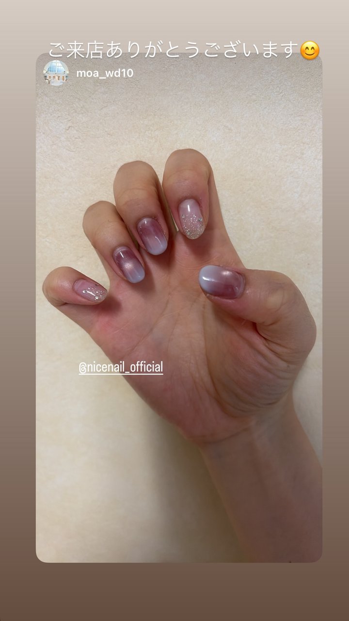NICENAILのお客様施術 お客様ネイル⑤