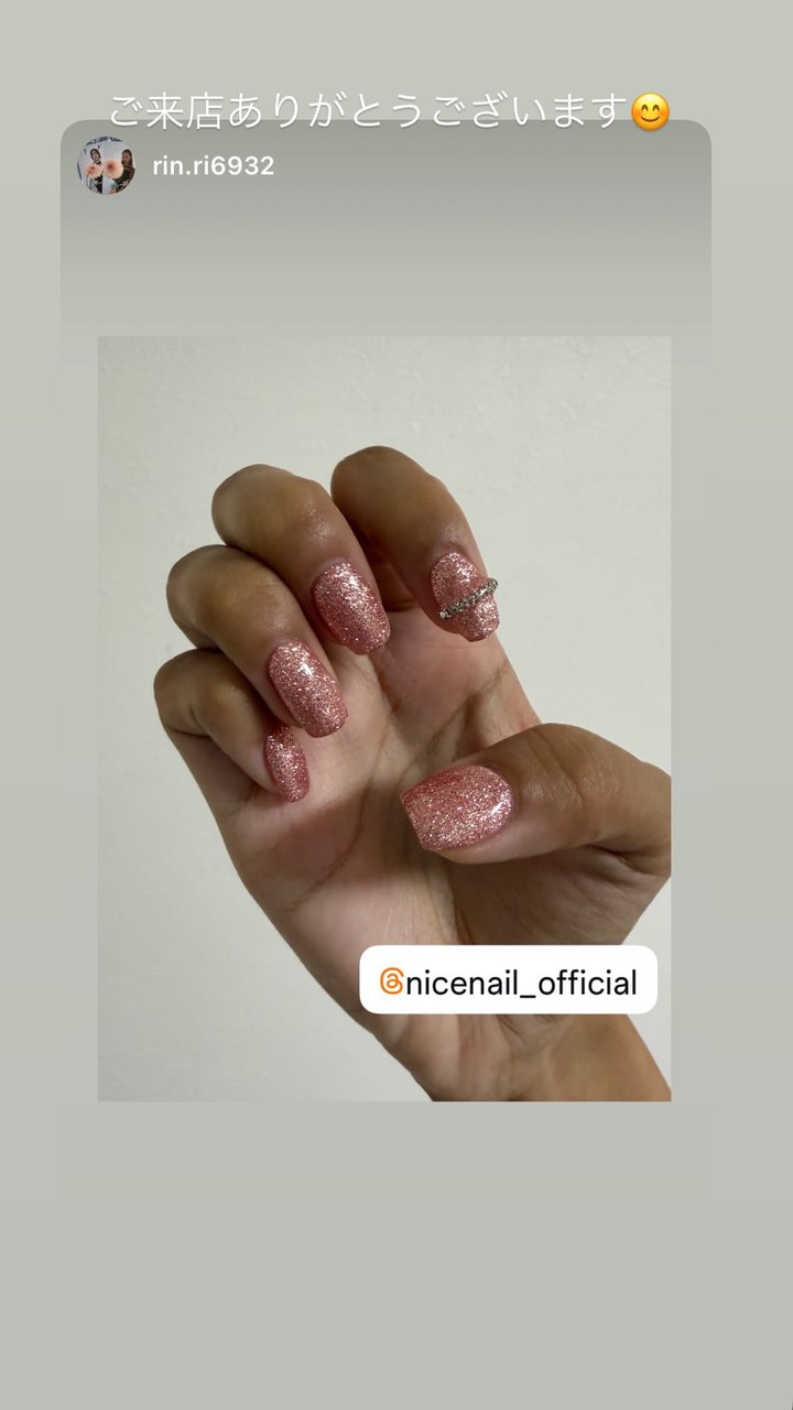 NICENAILのお客様施術 お客様ネイル③