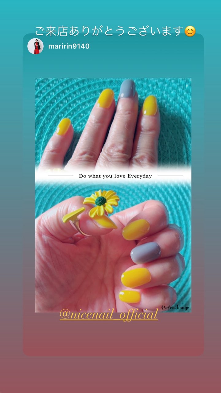 NICENAILのお客様施術 お客様ネイル②