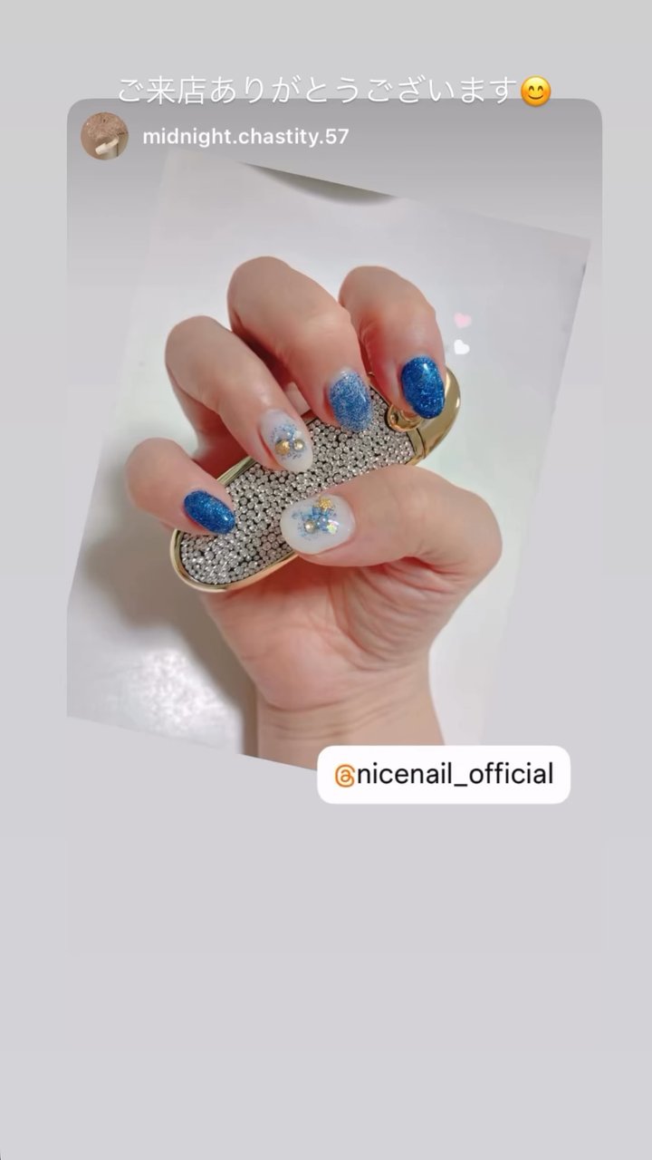NICENAILのお客様施術 お客様ネイル①