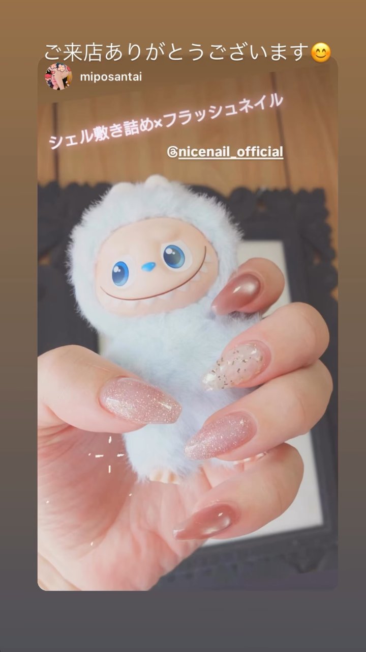 NICENAILのお客様施術 お客様ネイル②
