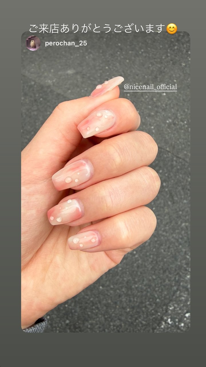 NICENAILのお客様施術 お客様ネイル③