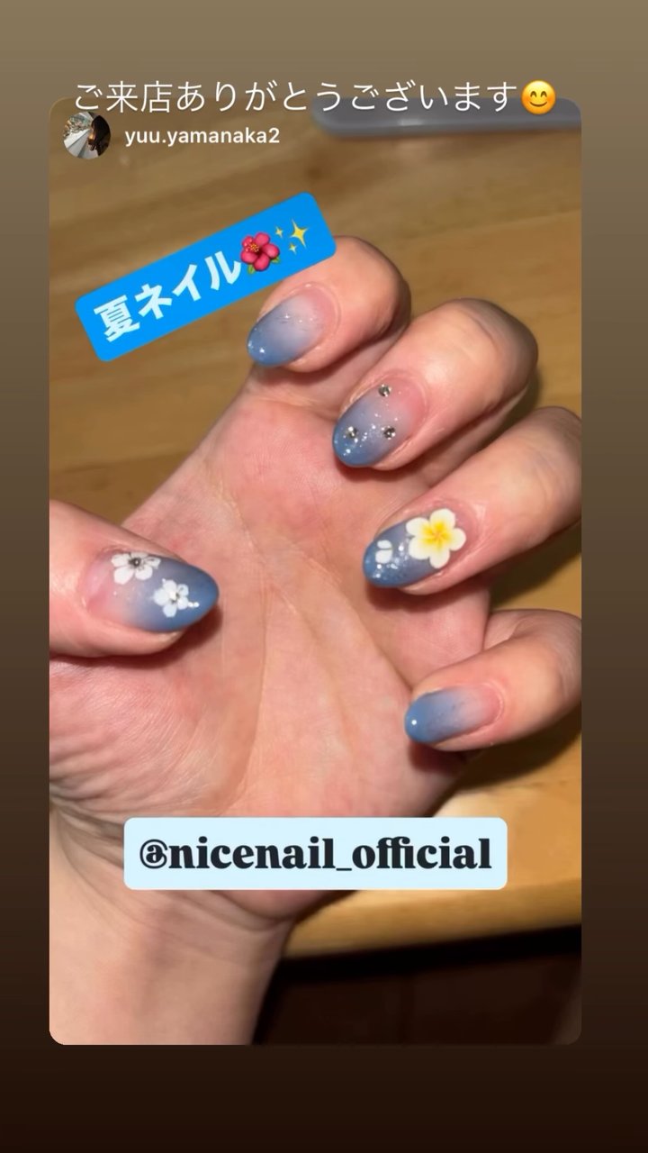 NICENAILのお客様施術 お客様ネイル④