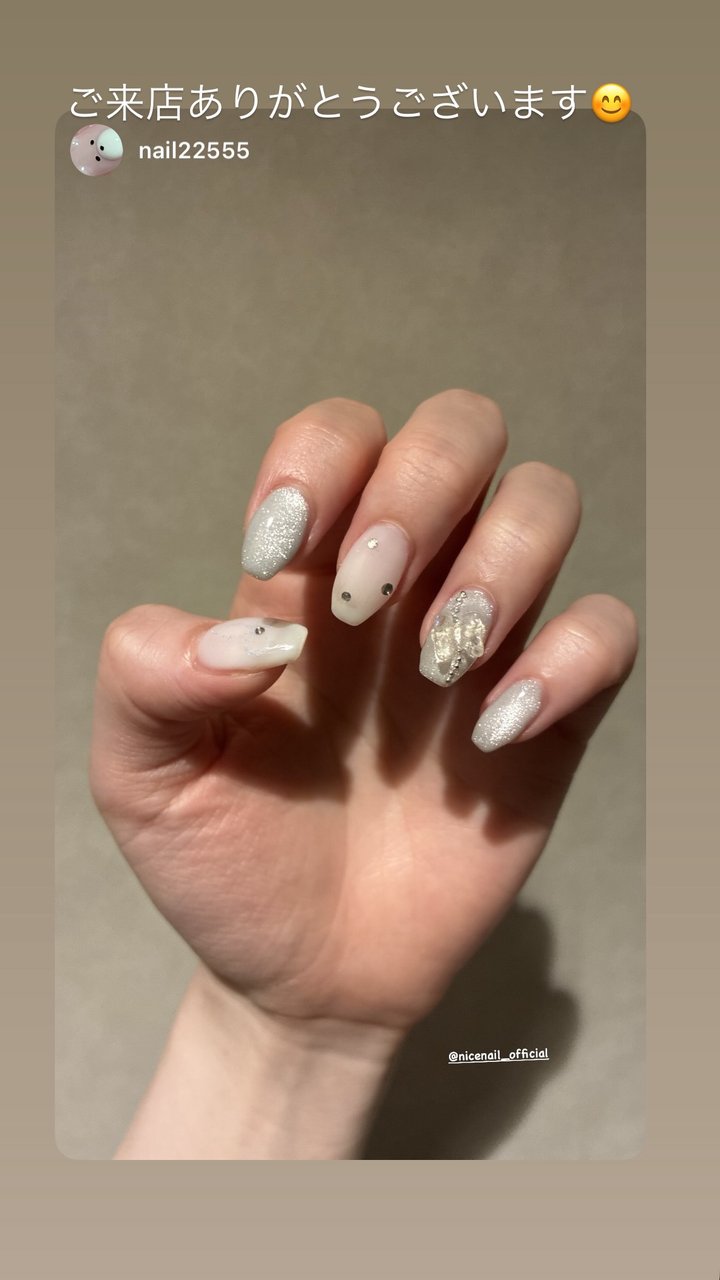 NICENAILのお客様施術 お客様ネイル②