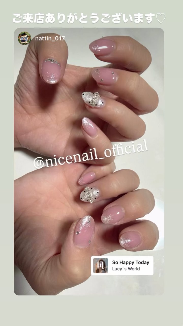 NICENAILのお客様施術 お客様ネイル①