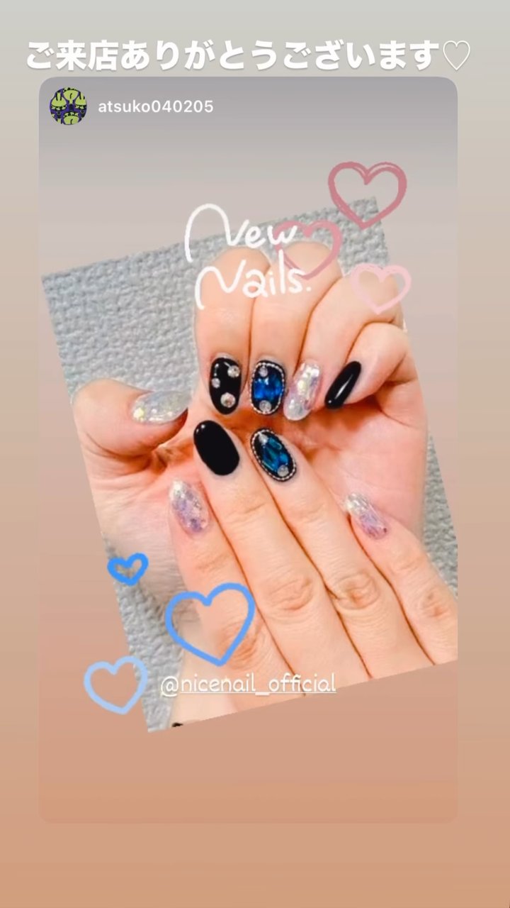 NICENAILのお客様施術 お客様ネイル⑤
