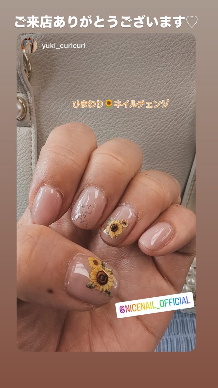NICENAILのお客様施術 お客様ネイル⑤