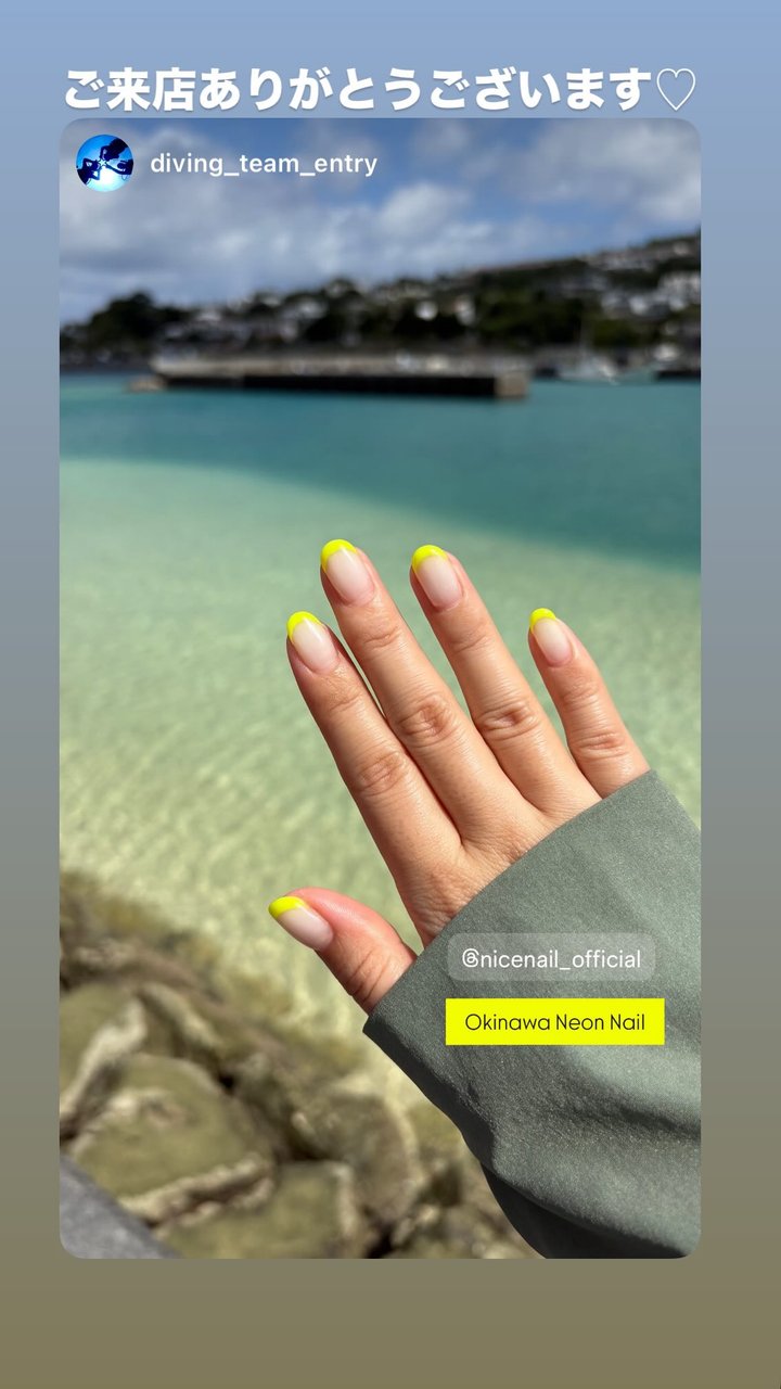NICENAILのお客様施術 お客様ネイル④