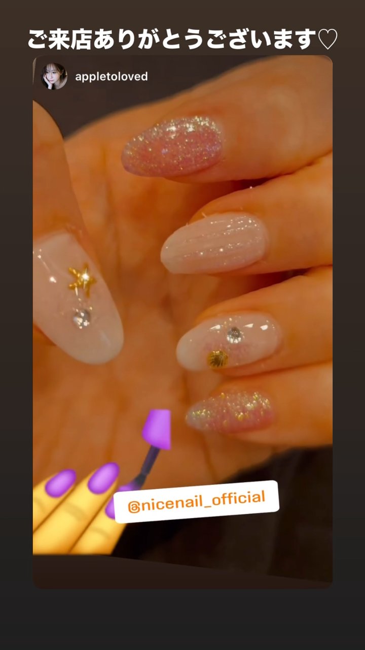 NICENAILのお客様施術 お客様ネイル④