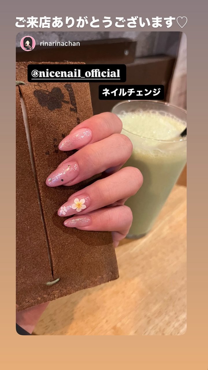 NICENAILのお客様施術 お客様ネイル⑤