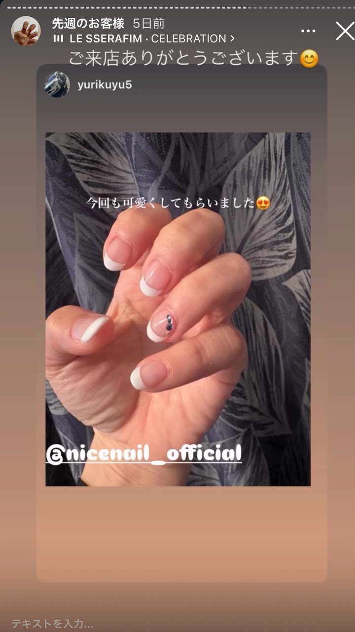 NICENAIL 浅草ROX店 浅草駅 ネイルデザイン 作品5