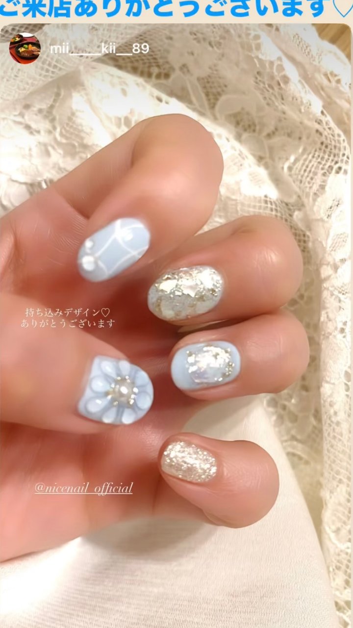 NICENAIL 近鉄ぷらっと布施店 布施駅 ネイルデザイン 作品5