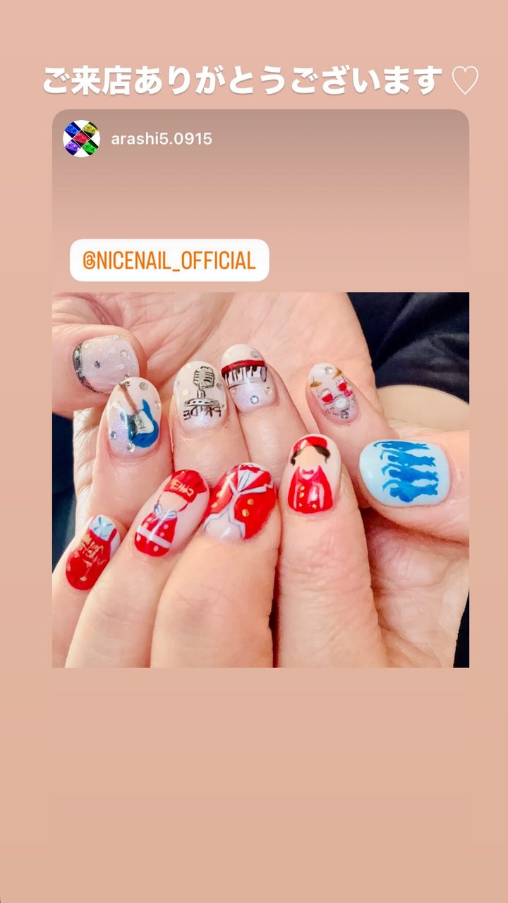 NICENAIL アクロスモール泉北原山台店 栂・美木多駅 ネイルデザイン 作品2