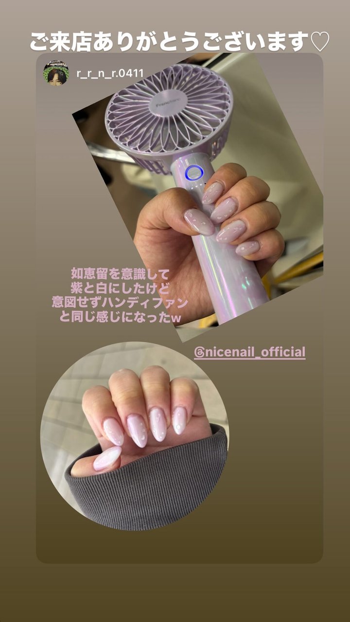 NICENAIL 近鉄ぷらっと布施店 布施駅 ネイルデザイン 作品1