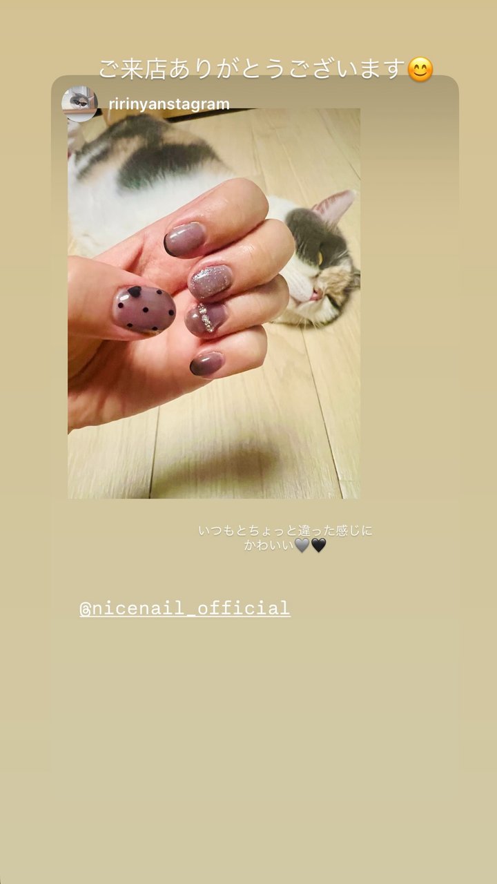 NICENAIL アクロスモール泉北原山台店 栂・美木多駅 ネイルデザイン 作品2