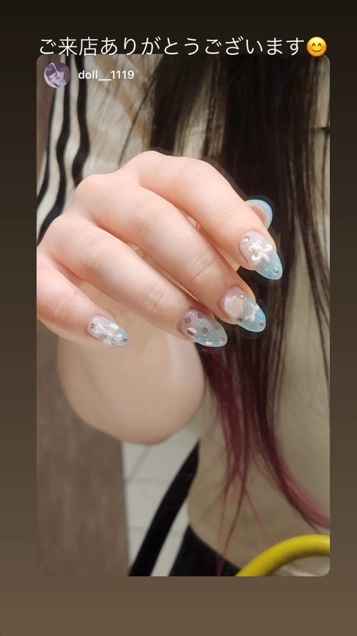 NICENAIL アクロスモール泉北原山台店 栂・美木多駅 ネイルデザイン 作品5