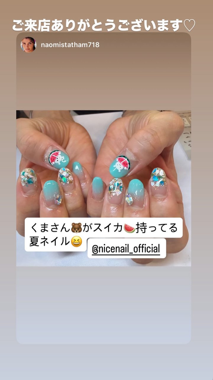 NICENAIL 近鉄ぷらっと布施店 布施駅 ネイルデザイン 作品2